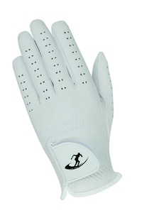 Gants de golf en cuir véritable Cabretta les plus vendus 2026, logo personnalisé, maille douce et respirante pour hommes, taille personnalisée, sports de plein air - Product Image 3