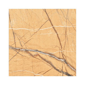 คุณภาพสูง600X600สีขาวหินชั้นกระเบื้อง High Gloss Porcelain กระเบื้องที่ขายส่ง - Product Image 1