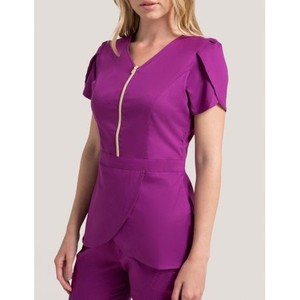 Otoño Invierno tejido bata de laboratorio médico Scrubs Hospital uniformes de enfermería reutilizable transpirable Unisex de alta calidad - Product Image 5
