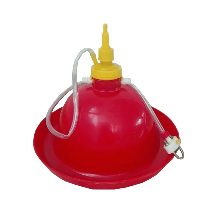 New design Plasson Broiler Bell Drinker Automatic Chicken Drinker Waterer Drinking