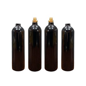 ถังแก๊ส CO2แรงดันสูง680ก. ถังเพนท์บอล PCP ขนาด24ออนซ์พร้อมวาล์วเปิด/ปิดทำจากอลูมิเนียม - Product Image 1