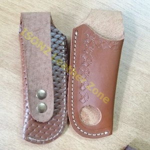Profesional personalizado hecho a mano Damasco filete cuchillo acero cocina Chef cuchillo con Funda de cuero - Product Image 1