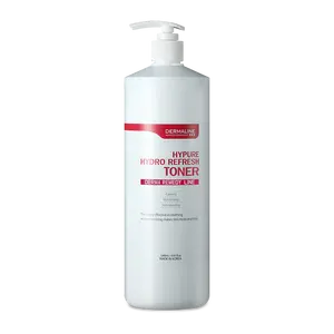 Toner DERMALINE High Pure Hydro aggiorna Toner 1000mL cosmetico coreano private label Toner sbiancante idratante più venduto OEM ODM