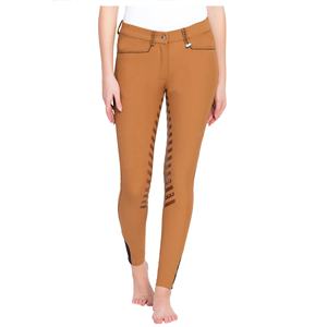 Pantalones de mujer ecuestres de primera calidad, medio agarre, ajuste suave, ropa personalizada, venta al por mayor, pantalones de montar a caballo - Product Image 1