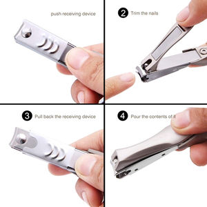 Coupe-ongles pointu de qualité médicale, nouveau, pour hommes et femmes, en acier inoxydable, - Product Image 2