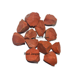 Comprar ahora Curación Pulido Jaspe rojo Piedra caída en bruto Curación natural Chakra piedras caídas para Decoración - Product Image 1