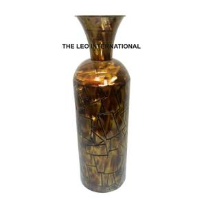 Florero Alto Decorativo de Metal, Diseño Artesanal, Florero de Metal de Lujo de Primera Calidad al por Mayor - Product Image 3