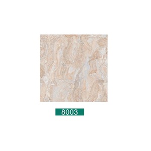 Carrelages de sol en céramique émaillée entièrement polie aspect marbre 40x40cm - Product Image 1