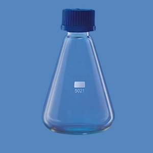 Flacon conique en verre autoclavable de 250ml à usage de laboratoire avec conception de polycarbonate à bouchon à vis pour utilisation chimique et équipement de laboratoire - Product Image 3