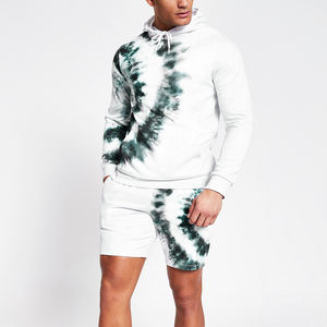 Fashionable Sublimation Hoodies and Short Set <b>for</b> Men Polyester Made Custom Logo Full Sleeve <b>for</b> <b>Sale</b> - Product Image 1