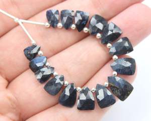 ลูกปัดทรงเหลี่ยมเพชรพลอยธรรมชาติหลายล้านล้านชิ้นทำด้วยมือคุณภาพสูง - Product Image 1