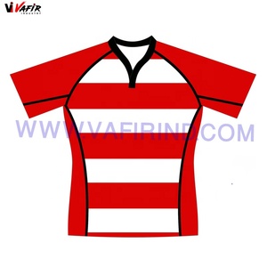 Camiseta de Rugby Sublimada Personalizada 2025, Transpirable, Talla Grande, para Adultos Unisex, Antibacteriana y de Secado Rápido - Product Image 4