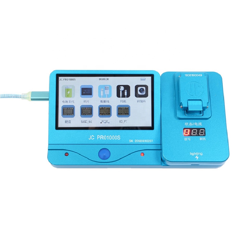 Инструмент для ремонта JC Pro 1000S, хост-программатор, модуль обнаружения точечной матрицы для iPhone X до 11 Pro Max, фиксация, распознавание лица, ремонт точечного проектора
