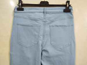 Denim coloré pour femmes, pantalon évasé, déchiré, nouvelle collection, 2022 - Product Image 5