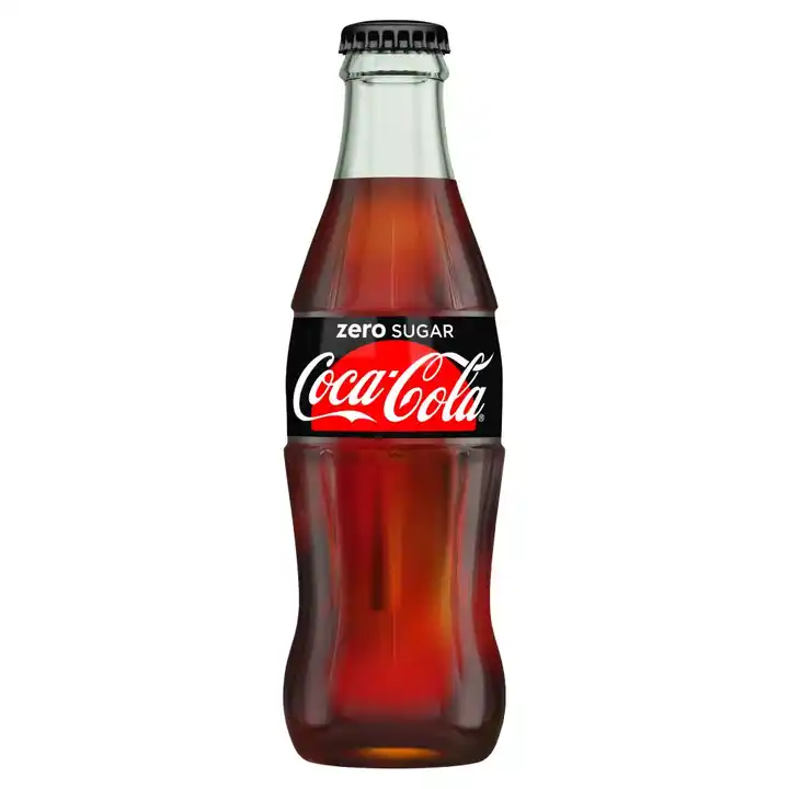 Coke No Sugar Glass Bottle 330ml