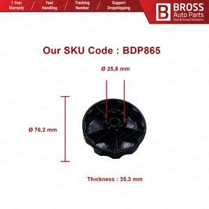 Perilla de Ajuste de Asiento BDP865 Específica para Piezas de Asiento 5S61A618K78AA - Product Image 6