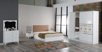 Ensemble de meubles de chambre à coucher Moyexo, design antique, bois massif italien de luxe, tailles personnalisables, contemporain