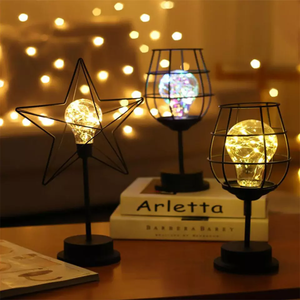 Christmas Metal Hanging Wrought Iron Decorative Candle <b>Lantern</b> - Product Image 5