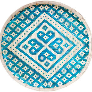 Set de 3 tasses mural en bambou tissé, décor suspendu, plateau de Set de table en bambou fabriqué au Vietnam - Product Image 4