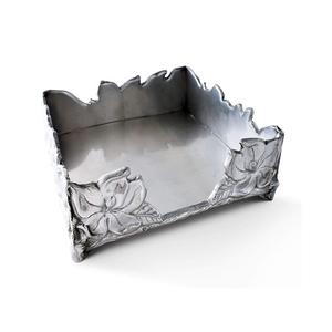Porte-mouchoirs de conception merveilleuse en support de stockage de serviette de couleur argentée d'aluminium pour l'usage de vaisselle de restaurant - Product Image 1