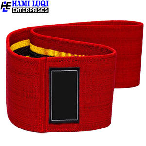 Banda de resistencia para la cadera, equipo de ejercicio para gimnasio en casa, banda elástica con agarre interior de goma - Product Image 5