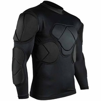 Chemise de surveillance liste pour hommes, costume à manches longues rembourré et de couleur noire, personnalisé, vente en gros