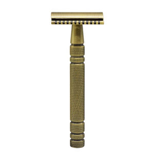 Maquinilla de afeitar de doble filo para hombre, maquinilla de afeitar de barbero, recta, de seguridad, clásica - Product Image 1