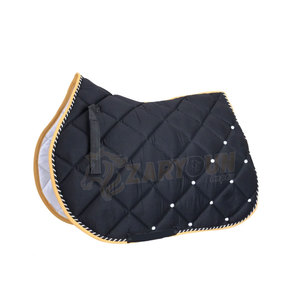 2024 All-Purpose Quilted English Horse Saddle <b>Pad</b> 100% Polyester Poly-Cotton 20 Pcs Horse Riding Equestrian Pack <b>Foam</b> Filling - Product Image 3