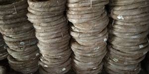 Lot de 100 fils plats recuits noirs 9Ga #   45,35 kg à des fins de mise en balles - Product Image 5