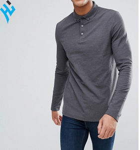 2025 Logotipo personalizado hombre Polo de Golf venta al por mayor diseño de cuello de secado rápido 100% algodón largo Selves Golf camiseta - Product Image 2