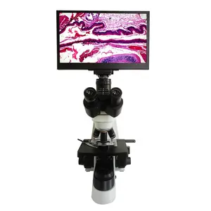 Factory Price Microscope Boishida BD-SW1001 40X-1000X Compound Biological Microscope With LCD Touch Screen For Medical Lab And Biological Research