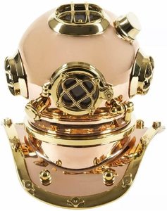 Casco de buceo de latón macizo de 12 pulgadas, accesorio de artesanía de Calvino, decoración para el hogar, CHDH20112 - Product Image 3