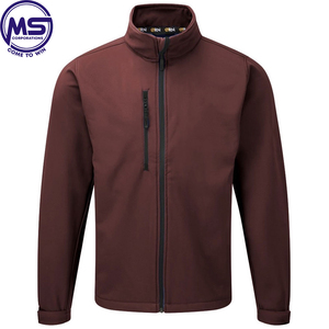 Chaqueta de concha suave impermeable de último diseño con cuello levantado abrigos térmicos de lana de invierno suaves y cálidos - Product Image 5