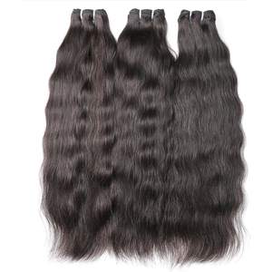 100% Raw Remy Virgin Indian Hair <b>Extensions</b> Premium Human Hair for Stylish Looks - Product Image 3