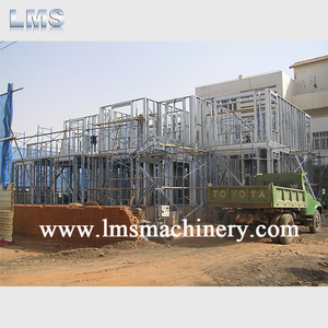 C140 تأطير الصلب الخفيفة ماكينة صنع الأطر مع حبر طابعة نافثة للحصول على شعار العلامة التجارية اسم الطباعة - Product Image 5