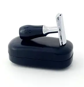 high quality Traditional type exclusive double edge blades shaving kit men shaving set brush safety razor