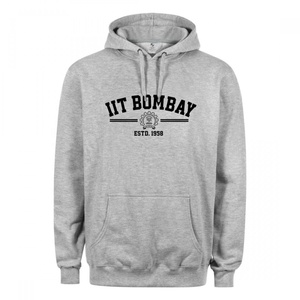 Sweat-shirt ponté en coton à manches longues imprimé personnalisé de haute qualité grande taille sweats à capuche pour hommes différentes couleurs directes - Product Image 2