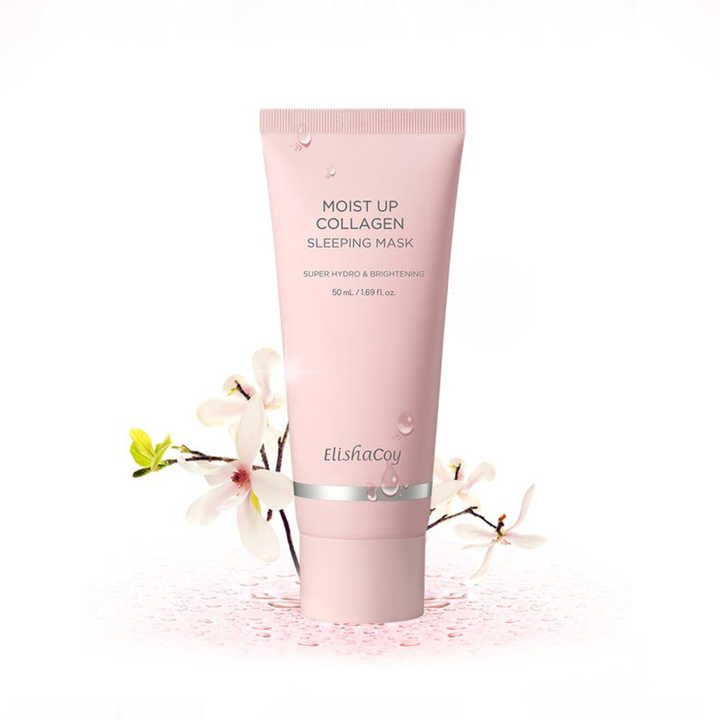 face pack Elishacoy Moist Up Collagen Sleeping Mask Korean cosmetic