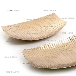 Juego de 2 Tazón para servir dulces de diseño atractivo Tazón para servir chocolate de aluminio de color plateado para los más vendidos - Product Image 4