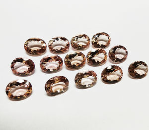 Lote al por mayor de piedras preciosas sueltas de corte ovalado de alta calidad, morganita rosa preciosa para joyería, 6x3MM, piedras preciosas de morganita de corte ovalado, OEM y ODM - Product Image 6