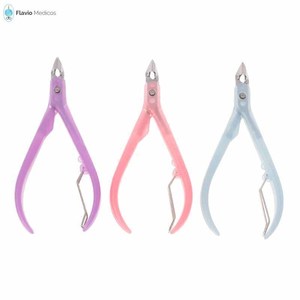 Alta calidad Manicura Pedicura Heavy Duty Super Sharp Curved Nail Nippers acero inoxidable - Product Image 1