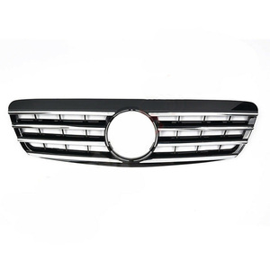 1pc negro frontal de cromo centro de la rejilla Fit 2000-05 para <span class=keywords><strong>Mercedes</strong></span>-Benz <span class=keywords><strong>Clase</strong></span> <span class=keywords><strong>S</strong></span> <span class=keywords><strong>W220</strong></span> - Product Image 6
