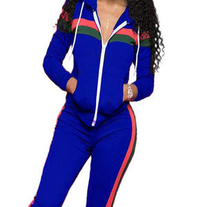 Pakistan Made <b>Women's</b> Panel <b>Work</b> Tracksuit Jogging & Fitness Wear Zipper Hood and <b>Trouser</b> for Sale - Product Image 3