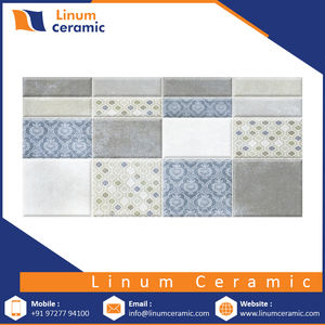 Flo — fabricant indien de carreaux muraux numériques, 300x600mm, carreaux décoratifs, d'intérieur, conception, 100% Premium - Product Image 2