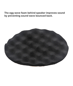 Edge SPB69 Kits de déflecteurs d'enceintes de voiture pliables en silicone 6x9 pouces avec mousse alvéolée, pour l'amélioration de la qualité sonore et des enceintes - Product Image 3