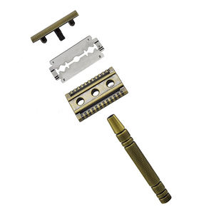 <b>Men</b> Safety Double Edge <b>Razor</b> Barber Straight <b>Men's</b> Shaving Face <b>Razor</b> Blades Shaving Machine Classic <b>razors</b> - Product Image 2
