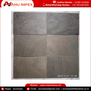 Ardoise de placage multi-pierres rose de qualité supérieure la plus vendue Style de conception traditionnelle fendue dernière commande en gros de prix réduit - Product Image 3
