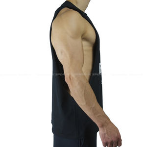 <b>Mens</b> Muscle <b>Tank</b> <b>Top</b> Wholesale Custom Your Own Brand Logo Bodybuilding Fitness Drop Arm <b>Tank</b> <b>Top</b> <b>Mens</b> Gym - Product Image 6