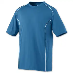 Hızlı kuru özel baskılı t shirt Fit Coolmax promosyon erkekler özel Polyester maraton spor koşu boya süblimasyon T shirt