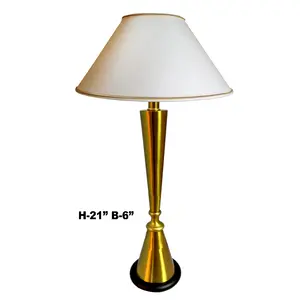 Good quality price best selling Electroplated Inverted Conical Lamp with Brass Antique wholesale manufacturer Exporter